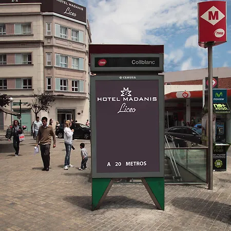 Hotel Madanis Liceo L’Hospitalet de Llobregat